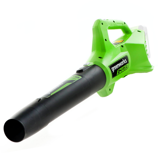 Greenworks G24ABO 24V Axial Cordless Leaf Blower - WITHOUT BATTERY AND CHARGER