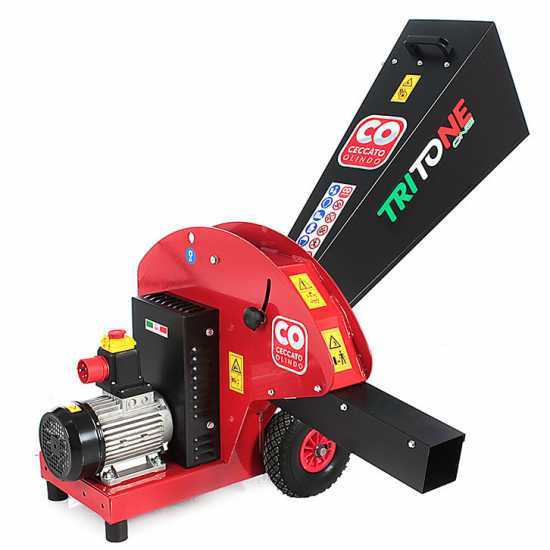 Ceccato Triton One - Electric garden Shredder - Three-phase Engine