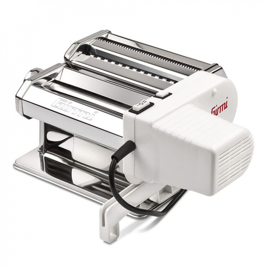 Girmi Pasta Machine - 90W Electric/Manual Stainless Steel Pasta Maker 