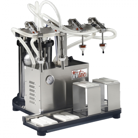 Il-Tec Ultrafiller 4 Mista - Pneumatic Vacuum Bottling Machine for Food-grade Liquids
