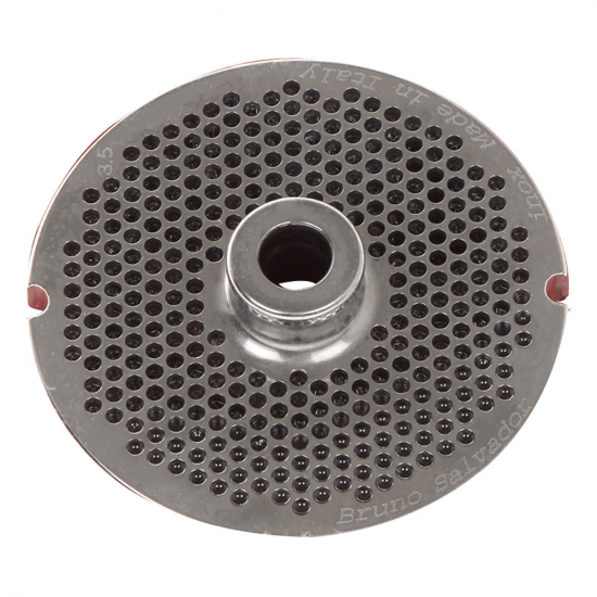 Die Plate for Meat Mincer no.22 - 3.5 mm holes - die  plate diameter 82 mm