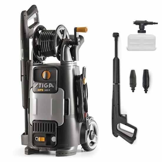 Stiga HPS 345 R - Compact cold pressure washer - 145 bar - 370 l/h