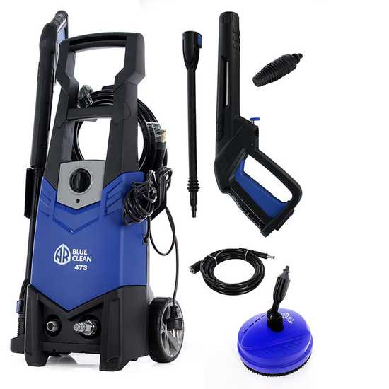 Annovi &amp; Reverberi AR 473 Cold Water Pressure Washer + surface cleaning Kit - Max 160 bar