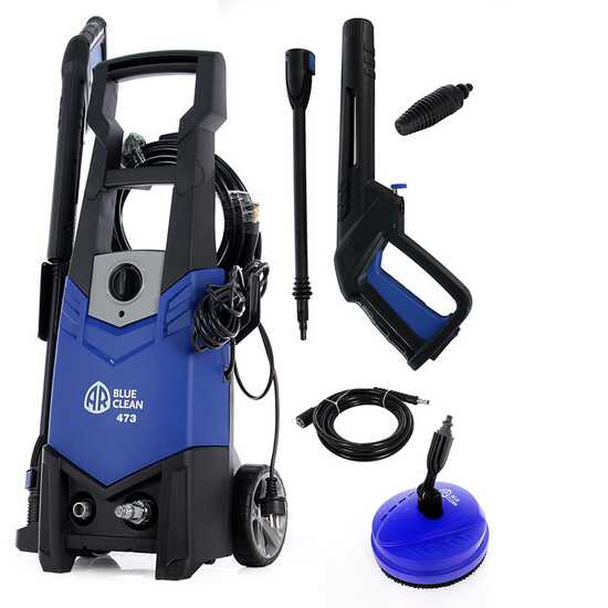 Annovi &amp; Reverberi AR 473 Cold Water Pressure Washer + surface cleaning Kit - Max 160 bar