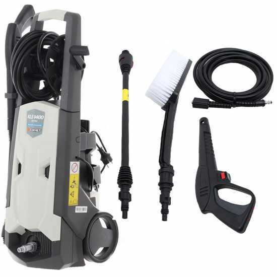 Comet KLS 1400 Extra Electric Cold Water Pressure Washer - Hose Reel - 140 bar