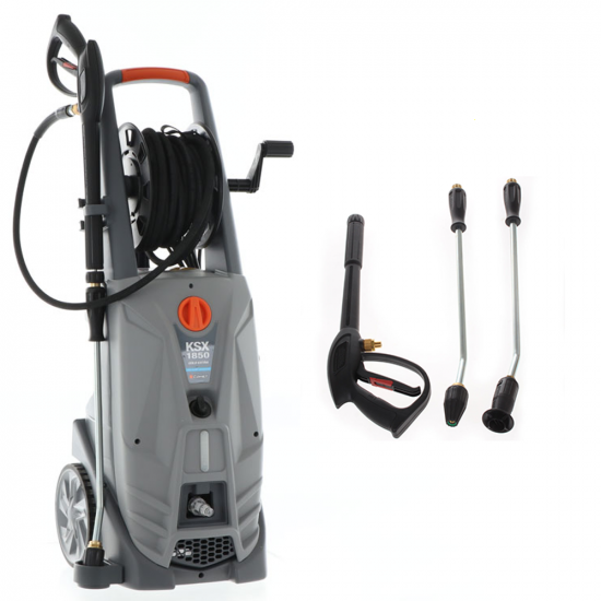 Comet KSX 1850 Gold Extra Pressure Washer - Hose Reel - 160 bar