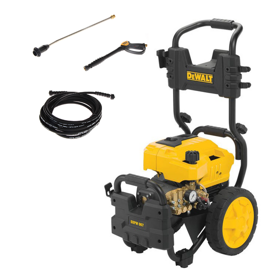 DeWalt DXPW 007E - Professional Three-phase Pressure Washer - 230 bar - 840 L/h