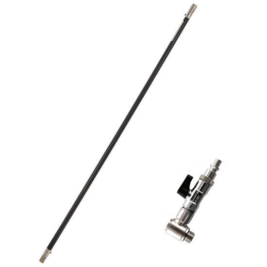 Agrieuro Pneumatic Extension Pole - 100 cm for Air Compressor - 100 cm Fixed Pole
