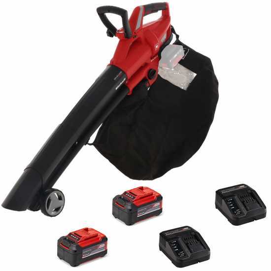 Einhell GE-CL Li E Leaf Blower - Garden Vacuum - 2x 18V 5.2Ah