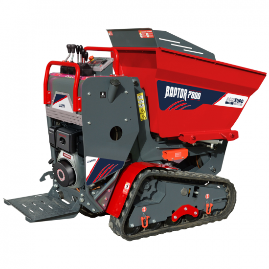 AgriEuro Top-Line RAPTOR 7800 YED Tracked Power Barrow - Yanmar L100E