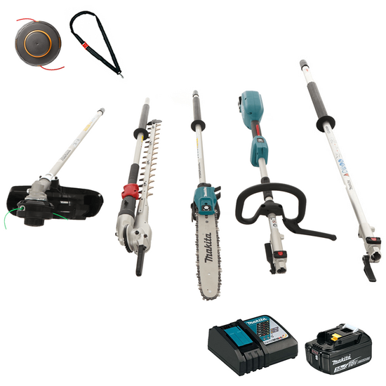 Makita DUX18 - Multifunction Battery-powered Brush Cutter - 18V - 3Ah