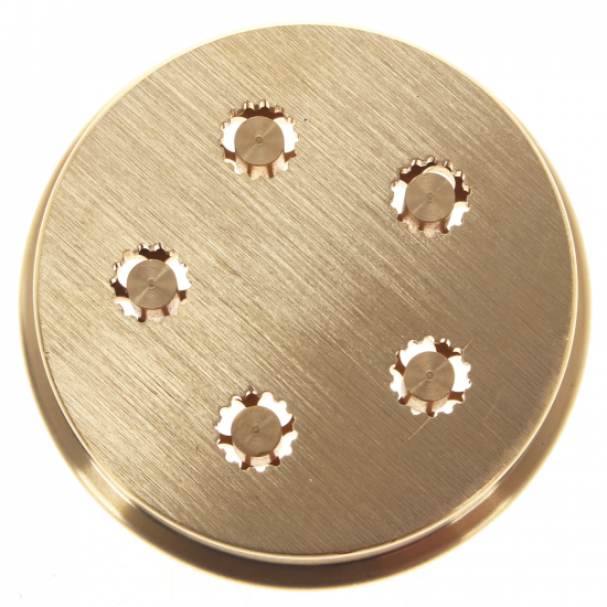 Fama Industrie Bronze Pasta Die Plate for Maccheroni - Medium - Large