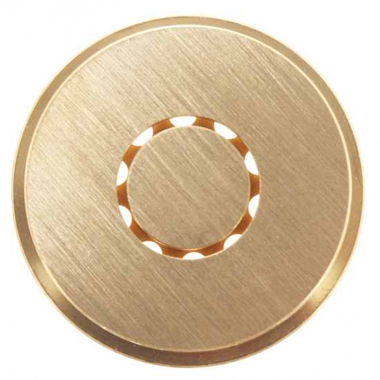 Fama Industrie Bronze Pasta Die Plate for Cannelloni - Medium - Large
