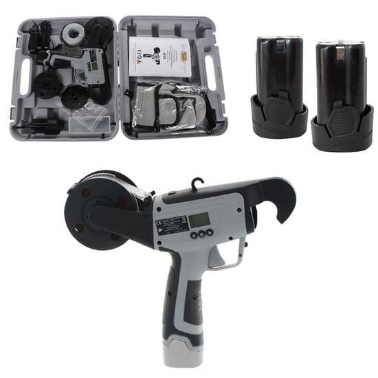 Volpi KV5 Battery-powered Electric Tying Machine for Vineyards - 2 x 14.4V 2Ah