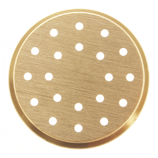 Fama Industrie Bronze Pasta Die Plate for Bigoli - Mini