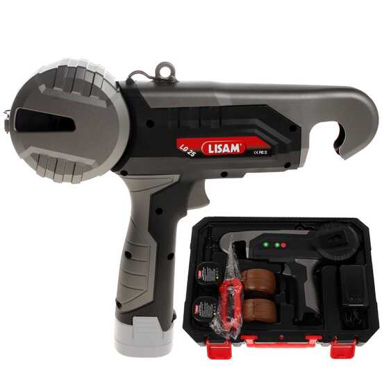 LISAM LG 25 Tying Machine with Built-in Battery - 2X14.4V 2Ah