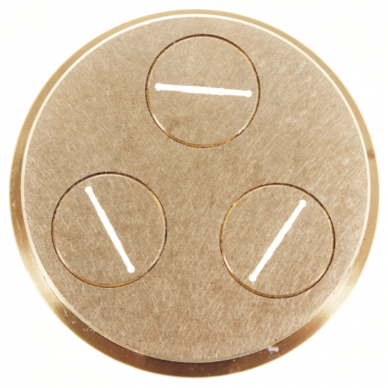 Bronze Die Plate for Pappardelle ricce Fimar &Oslash; 16 mm - PF25E - PF40E