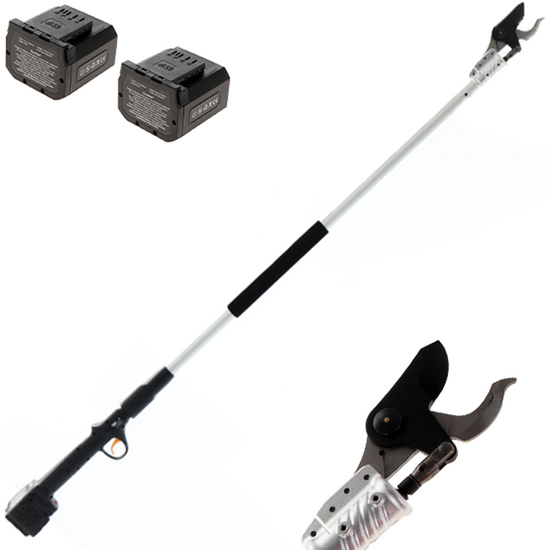 Volpi KV151 - Electric pruning shear on pole - 2x 21.6V 4Ah