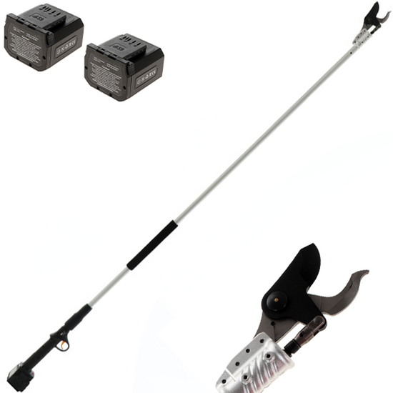 Volpi KV201 - Electric pruning shear on pole - 2X21.6V 4Ah - 38mm Cutting diameter