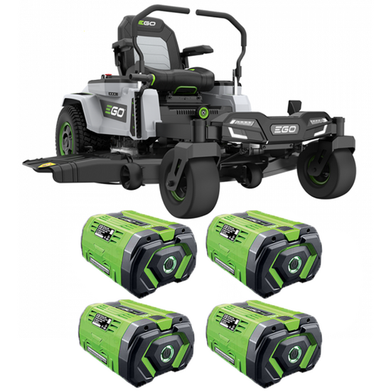 PROMO EGO Z6 ZERO TURN ZT5201E-L - Battery-Powered Lawn Tractor - 56V - 40Ah - Zero Turn Radius