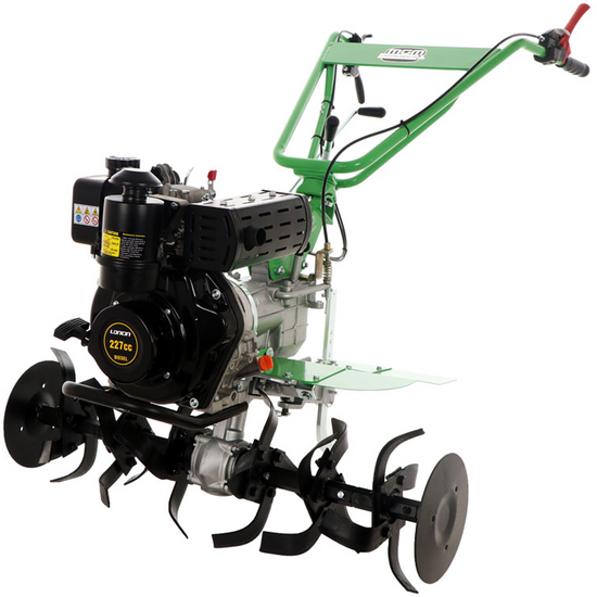 Lampacrescia MGM DL812 - 5 HP Petrol Garden Tiller - Loncin Engine