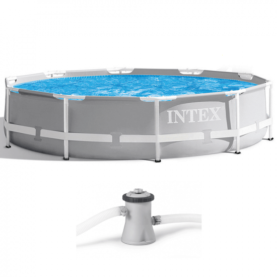 Intex Prisma Frame 26702NP - Ø305x76 cm - Round Pool + 45 W Filter Pump
