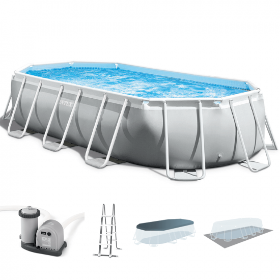 Intex Prisma Frame 26798NP - 610x305x122 cm - Oval Pool