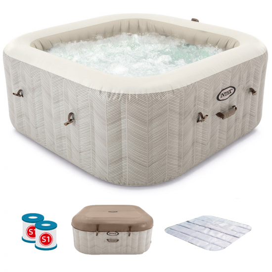 Intex Square Chevron Deluxe 28446EX - Ø173x71 cm - Hot Tub Spa Pool