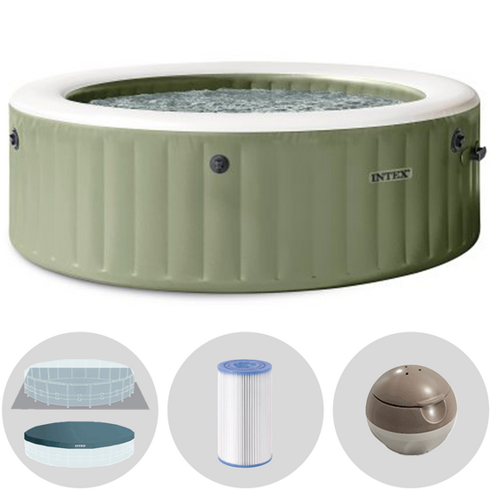 Intex Round Bubble Massage 28412NP - &Oslash;236x71 cm - Hot Tub Spa Pool