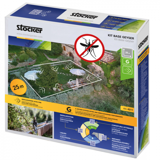 Geyser Basic Kit - 25 m Hose - 10 Nozzles