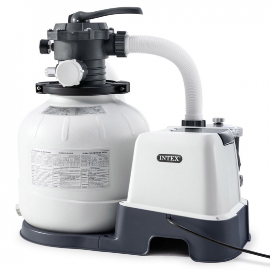 Sand filter pump with ECO system Intex 26676 - Water flow rate 7,900 l/h