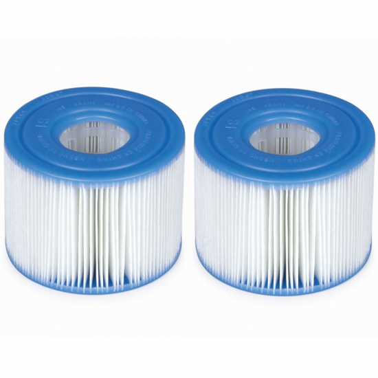 Intex 29001 Filter Cartridge &quot;S1&quot; Model, 2 pcs