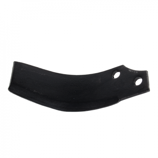 Spare right hoe for tractor-mounted rotary tiller