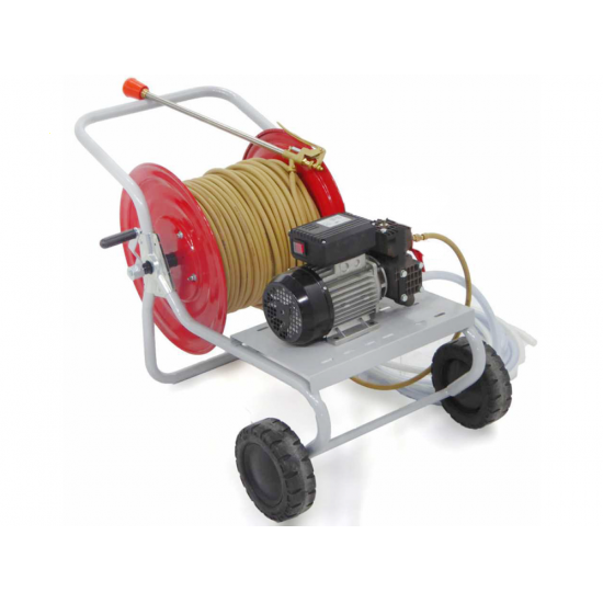 Electric Wheeled Spraying Motor Pump - Dal Degan DL218 - 20 Bar Max - 18L/min