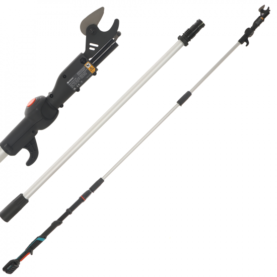 Gardena HighCut 360/18V - Electric Pruning Shear on Pole - 28mm Cutting diameter - WITHOUT BATTERY AND CHARGER