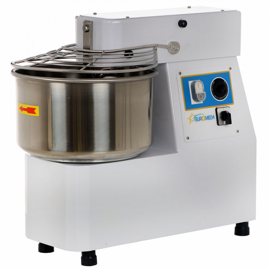 Euromech ETF 30 2v - Spiral kneader capacity 25Kg - Three-phase two speed