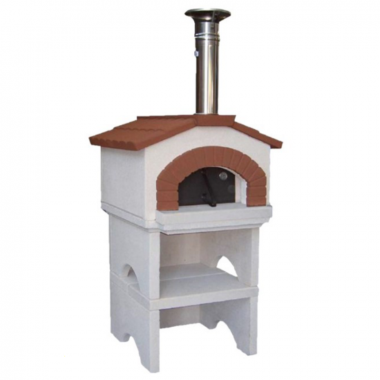 Linea VZ Ponza - Outdoor Wood-Fired Oven with Base - with 55x59 cm Cooking Chamber