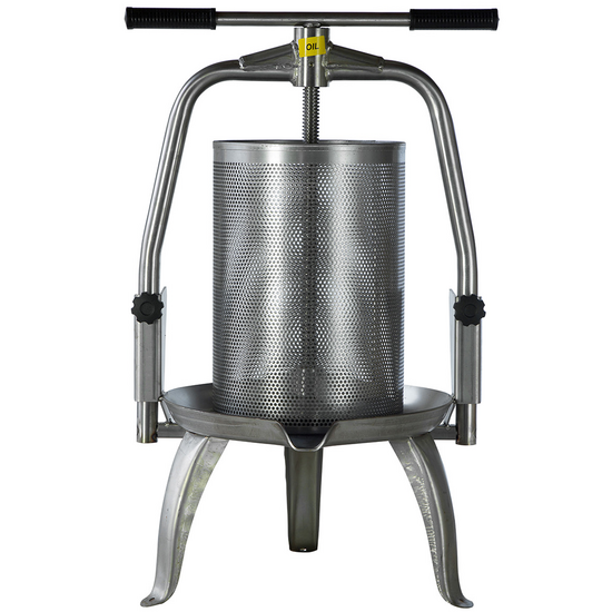 Baesso V30 Inox - 30 L Screw Press for Fruits and Vegetables - Stainless Steel Tank