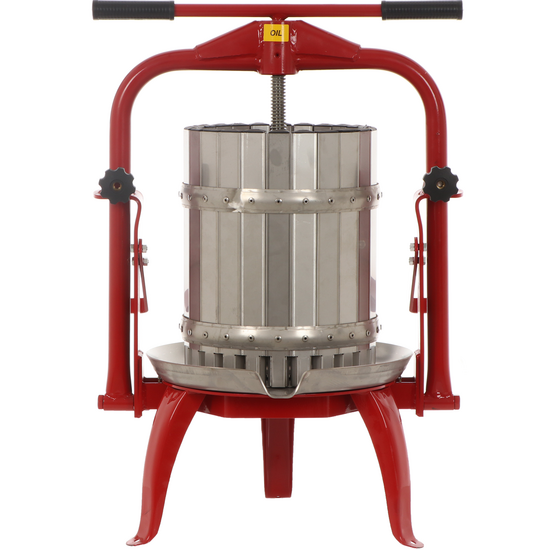 Baesso F25 Inox - 20 L Screw Press for Fruits and Vegetables - Stainless Steel Tank