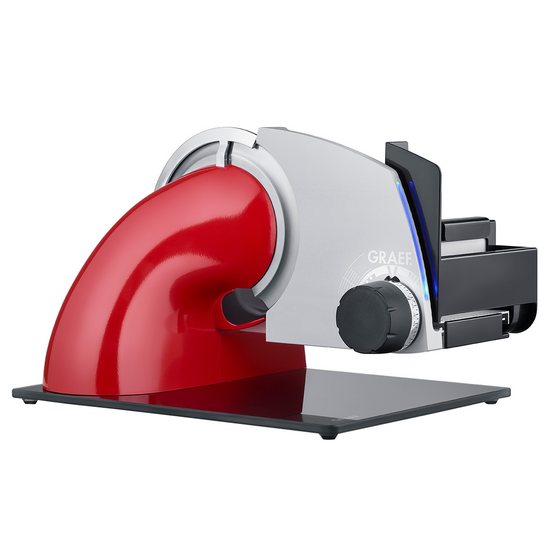 Graef SKS Line 700 Red - Cantilever Meat Slicer with 170 mm blade - With LED Lighting