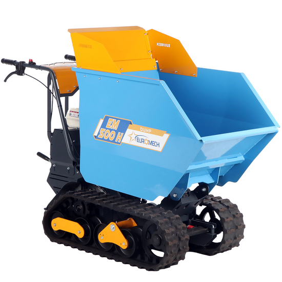 EuroMech EM500H-Dumper - Tracked Wheelbarrow Dumper Body 500Kg