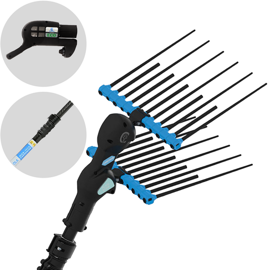 Campagnola Alice STAR ECO - Carbon Pole - 245 - 330 cm - Electric Olive Harvester