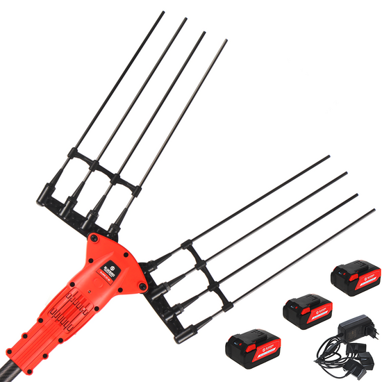 Blue Bird Olimpo 23-56 AT - Battery-powered Olive Harvester - Telescopic Pole 225 - 310 cm - 21V 5Ah