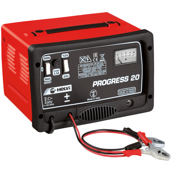 Helvi Progress 20 - Battery Charger - 12/24V - Single-phase