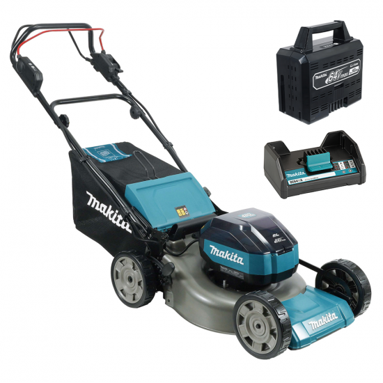 Makita LM004JB101 - Cordless Lawn Mower - 64V/10Ah - Cutting Width 53 cm
