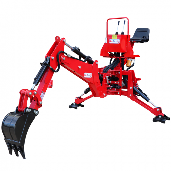 GeoTech Pro BHF 175 - Backhoe for stationary tractor