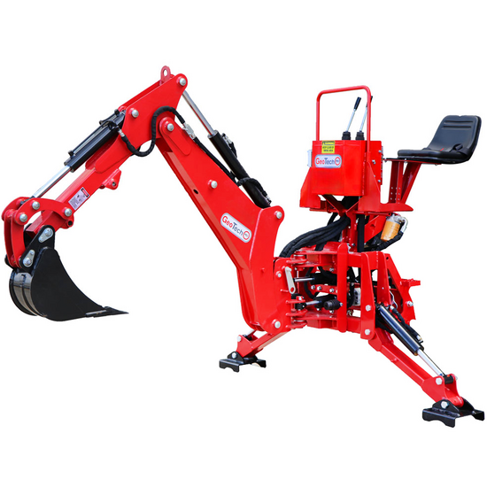 GeoTech Pro BHF 225 - Backhoe for stationary tractor