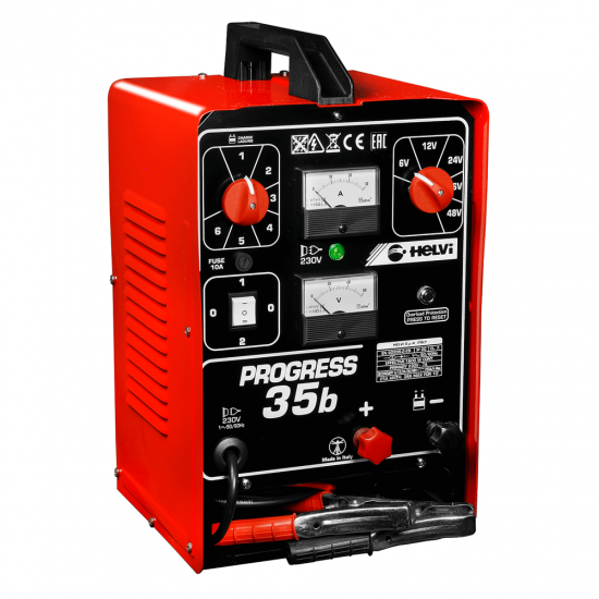 Helvi Progress 35B - Battery charger - 6/12/24/36/48 V - Single-phase