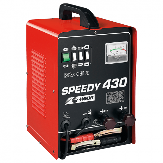 Helvi Speedy 430 - Portable charger and starter - 12/24 V - Single phase