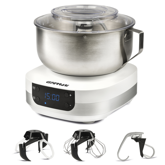 G3 FERRARI Gourmet Pasta Maker - Planetary dough mixer - Power 1500 W